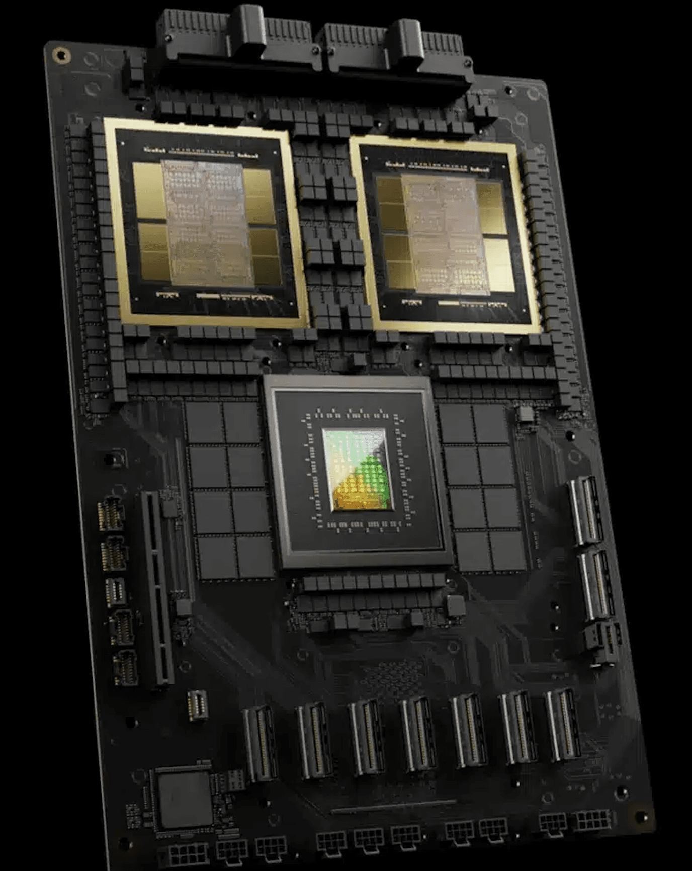 NVIDIA B200 GPU die shot